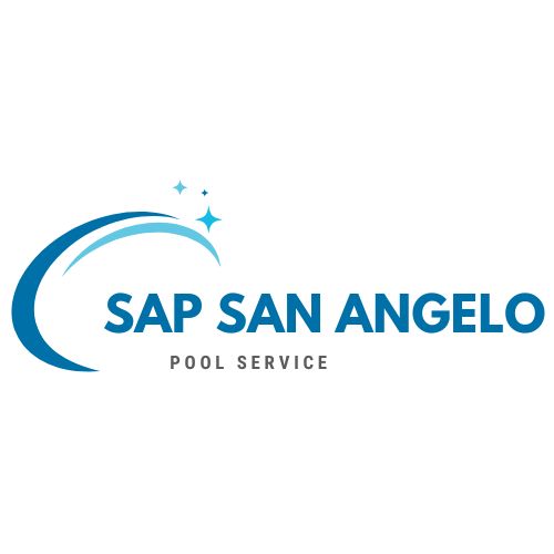 SAP San Angelo Pool Service logo